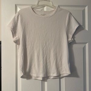 American Eagle Outfitters White Short Sleeve Tee